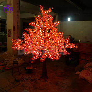 Elegante Decoración Escénica con Luces LED Impermeables en Forma de Árbol de Arce, con Hojas Vívidas, para Decoración de Calles y Plazas, en Venta - Product Image 4