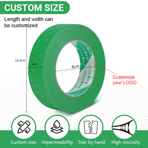 <span class=keywords><strong>Cinta</strong></span> <span class=keywords><strong>de</strong></span> enmascarar <span class=keywords><strong>de</strong></span> <span class=keywords><strong>papel</strong></span> verde UJANG personalizada al por mayor, con textura <span class=keywords><strong>de</strong></span> arena y piedra, <span class=keywords><strong>de</strong></span> alta adherencia, fácil <span class=keywords><strong>de</strong></span> rasgar, <span class=keywords><strong>para</strong></span> líneas <span class=keywords><strong>de</strong></span> separación. - Product Image 4