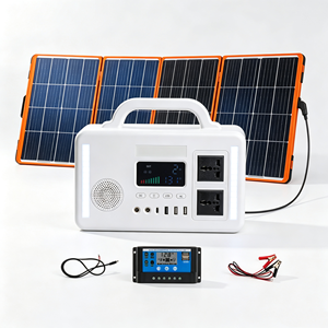 Station d'alimentation portable 300W avec panneau solaire pliable 150W, générateur solaire, alimentation <span class=keywords><strong>de</strong></span> secours d'urgence pour <span class=keywords><strong>le</strong></span> camping - Product Image 1