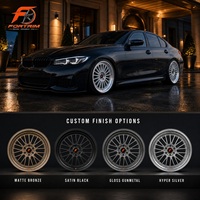 Jantes concaves forgées sur mesure 6061-T6 FORTRIM 18 21 24 pouces PCD pour BMW Série M, Mercedes-Benz AMG, Audi RS voitures de sport