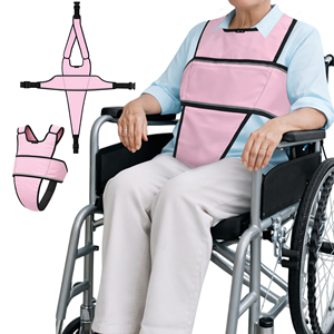 Arnés de Seguridad Ajustable para Silla de Ruedas, Cinturón de Soporte para Torso de Tela Oxford Suave para Adultos - Product Image 1
