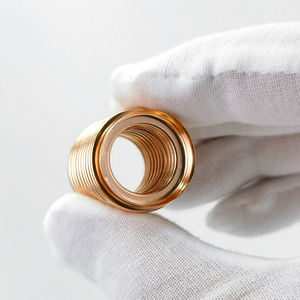 Druktemperatuurregelaar Aangepaste Expansie Flexibele Metalen Koper Mini Messing Tin Bronzen Balg - Product Image 3