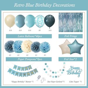 <span class=keywords><strong>Globos</strong></span> Azules <span class=keywords><strong>para</strong></span> Decoración <span class=keywords><strong>de</strong></span> Fiestas con Pancarta <span class=keywords><strong>de</strong></span> Feliz <span class=keywords><strong>Cumpleaños</strong></span>, Cortina <span class=keywords><strong>de</strong></span> Flecos, Decoraciones <span class=keywords><strong>de</strong></span> <span class=keywords><strong>Cumpleaños</strong></span> Azul Claro <span class=keywords><strong>para</strong></span> Bebés, Niños, Niñas, Hombres y Mujeres - Product Image 2