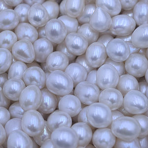 Ngọc trai nước ngọt tự nhiên làm đồ trang sức hình hạt gạo trắng, ngọc trai nước ngọt tự nhiên rời - Product Image 3