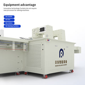 เครื่องเย็บริมผ้าม่านอัตโนมัติอเนกประสงค์ EISENKO แบบไร้รอยต่อ 380V/220V ควบคุมด้วย PLC ใช้งานง่าย ราคาประหยัด - Product Image 3