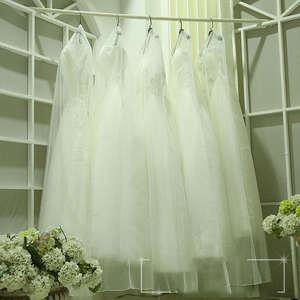 Bolsas de Embalaje Transparentes de Malla Suave para Vestidos de Novia, Fundas Protectoras para Ropa - Product Image 4