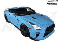 Nouveau capot moteur ventilé en carbone pré-imprégné (pre-preg) OE GTR-NIS-R35-HD01 VR38 pour refroidissement et amélioration Nissan GT-R R35 Nismo Track 100%