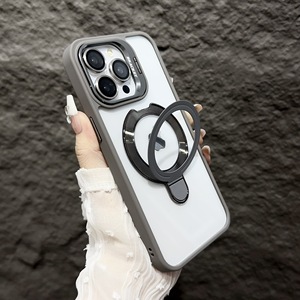 Funda Protectora Transparente Magnética de Acrílico <span class=keywords><strong>Invisible</strong></span> para 15 Pro Max con Adhesivo para Lente, Kit de Limpieza y Protección Contra Caídas - Product Image 3