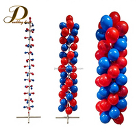 JINDA Nouvel article de décoration, arche de ballons auto-gonflante pour mariages, banquets familiaux, colonnes de ballons gonflables, arches