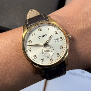 2025 thương hiệu hàng đầu seikot người đàn ông sang trọng của Thạch anh cổ tay xem Arabic chữ số quay số da Watchband thạch anh Đồng hồ reloj - Product Image 6