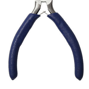 คีมตัดลวดขนาดเล็ก 4.5 นิ้ว สแตนเลส ด้ามจับสีน้ำเงิน คีมสปริงสำหรับงาน DIY - Product Image 2