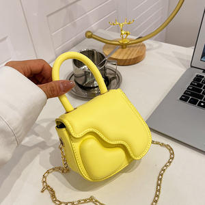 I-0615 coréen filles sac mode Design à la mode Mini sac carré enfants Parent-enfant chaîne Mini sac à bandoulière - Product Image 5