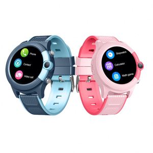 Montre connectée pour enfants 4G D36, écran rond de 1,28 pouce, GPS+WIFI+LBS, appels vidéo HD, bouton SOS, étanche, montre connectée 4G 2025 - Product Image 5