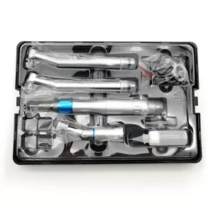 Équipement dentaire Kits de pièces à main turbine basse et haute vitesse 2/4 trous pour pièce à main d'occasion de dentiste