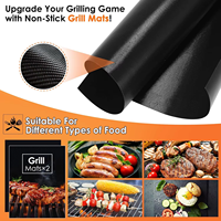 Ensemble d'outils de barbecue en acier inoxydable de qualité alimentaire, kit d'accessoires de barbecue, spatule, fourchette, pinces antiadhésives polies avec étui zippé