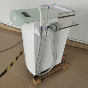 Machine d'aspiration électrique dentaire à pression négative, système d'aspiration buccale portable avec compresseur d'air, blanc, certifié CE - Product Image 4