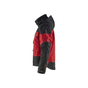 BLAKLADER - 488619775699XXL Veste d'hiver Rouge/Noir-EAN 7330509400913 VESTES DE TRAVAIL D'HIVER SOFTSHELL ET VESTES REMBOURRÉES - Product Image 4