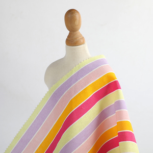 Chất lượng cao Trung Quốc in vải mediumweight Đồng bằng dải Stretch màn Linen <span class=keywords><strong>Polyester</strong></span> <span class=keywords><strong>Viscose</strong></span> vải cho quần áo - Product Image 6