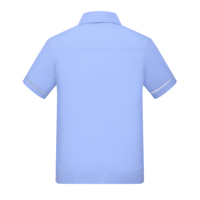 Ensemble uniforme en polyester durable, directement de l'usine, conception personnalisée, pour le secteur pétrolier/lavage de voitures/conduite, manches courtes, haute visibilité, unisexe