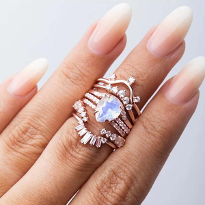 925 Sterling Silver Studs 7mm Moonstone Stud <b>Earrings</b> Natural Rainbow Moonstone Jewelry - Product Image 5