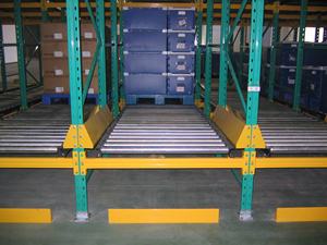 Estante de almacenamiento de flujo de gravedad personalizable Peterack estante de almacén de palés apilables de montaje resistente - Product Image 4