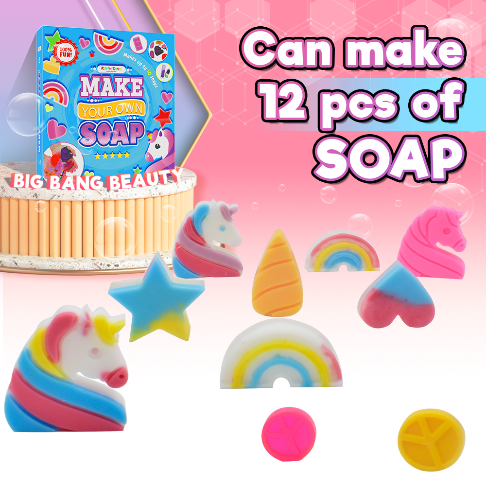 Kit per fare sapone unicorno