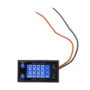 DC 0-200V Range 10A Digital Power Energy Meter 4-Bit High Precision LCD Voltmeter & Ammeter DIY Electric Supplies