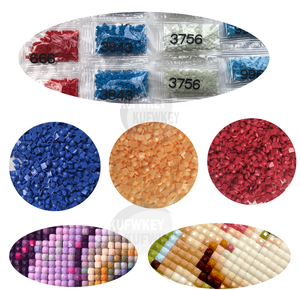 Chenistory DZDP244 Pintura de Diamantes 5D DIY de Cobertura Total con Diseño de Pavo Real, Kits de Punto de Cruz, Arte de Bordado y Pintura con Diamantes - Product Image 2