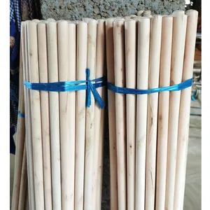 Custom size wooden pole suppliers flag pole wood wooden poles for fencing impregnated