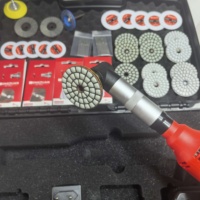 Kit d'outils professionnels pour carrelage, qualité industrielle, 75 pièces, graveur sans fil sans balais, mini-meuleuse d'angle pour découpe, meulage, polissage et perçage