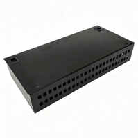OEM YY-T05 Panneau de brassage optique 48 ports 96 fibres, pour montage en rack ODF intérieur, adaptateur FC SC, cadre de distribution optique 19 pouces