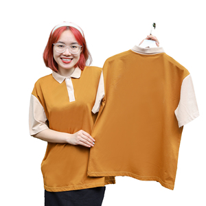 Fournisseur de polos d'uniformes d'hôtel au Vietnam, coton doux et confortable, broderie personnalisée pour l'équipe de service de l'accueil - Product Image 5