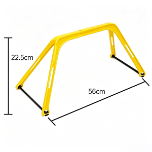 Juego de Obstáculos Ajustables para Entrenamiento de Agilidad, Obstáculos Resistentes para Práctica de Fútbol - Product Image 2
