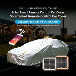 Copertura <span class=keywords><strong>Auto</strong></span> Solare Automatica, Telo Copriauto <span class=keywords><strong>Universale</strong></span> Portatile Compatto Impermeabile per Tutte le Stagioni con Telecomando - Product Image 3