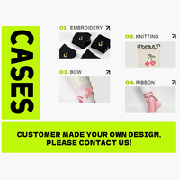 Chaussettes antidérapantes pour Pilates et Yoga pour femmes, à motif nœud et volants, idéales pour le fitness, le ballet, la barre et la danse