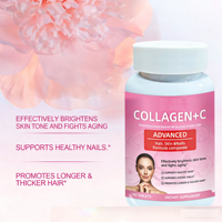Comprimés de beauté anti-âge au collagène et à la vitamine C, très demandés, pour adultes : éclaircissement de la peau, ongles forts, cheveux épais, soutien immunitaire