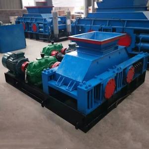 Sand herstellungs maschine 2pg Serie Doppel walzen brecher, Mineral Roh kohlen koks zerkleinerung maschine Preis Doppel zahn walzen brecher - Product Image 1