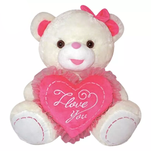 Osos de Peluche de San Valentín al por Mayor, Lindos y Dulces, con Corazón de Amor, Te Amo, Peluche de Juguete con Corazón Rojo - Product Image 2
