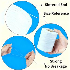 Fil de réparation de <span class=keywords><strong>voile</strong></span> fiable de l'usine SHIJI, fabriqué à partir de matériaux de qualité supérieure, assure des réparations durables, fil ciré pour cuir, imperméable - Product Image 5