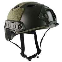 Casque tactique FAST économique de 2 mm, version économique, matériau ABS léger, casque FAST PJ avec trous de ventilation