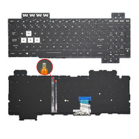 Teclado para Portátil Asus FX504 FX80GE FZ80G ZX80G GL703 FX86S/F FX505, Teclado para Notebook con Retroiluminación para Portátil Asus