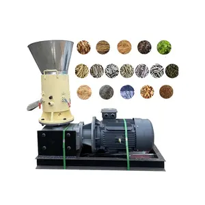 Nhà máy cung cấp cỏ nhỏ Ngô <span class=keywords><strong>PELLET</strong></span> granulator gỗ cứng mùn cưa Thức ăn viên Máy phay với các thành phần cốt lõi bao gồm - Product Image 1