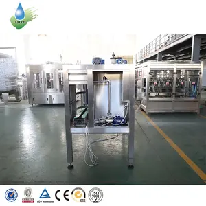 Embotelladora de llenado de agua RO automática completa de 5 galones Máquina de llenado de línea de producción de agua de 20L