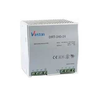 Fonte de alimentação DRT-240-48 240 W 48 volts dc de saída única em trilho de grande alcance