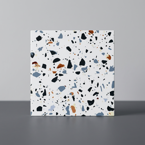 Baldosas de Cerámica Rústicas de Terrazo de 40x40cm, Porcelana Esmaltada, Superficie Interior Mate y Brillante - Product Image 4
