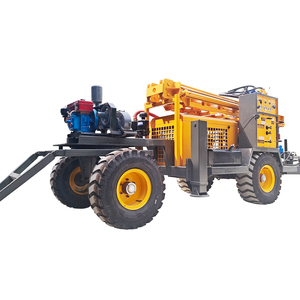 Plateforme de forage de puits d'eau hydraulique portable de type remorque, capacité de forage de 200 m - Product Image 6