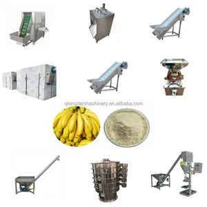 Affettatrice semiautomatica per piantaggine Banana Chips Machine Banana Set completo di macchine per patatine di piantaggine confezionatrice per piantaggine