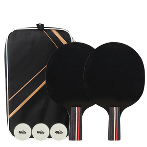 Tùy chỉnh 3 sao <span class=keywords><strong>carbon</strong></span> bóng bàn vợt chuyên nghiệp thể thao ngoài trời pingpong Paddle Set cho cầu thủ chuyên nghiệp Đào Tạo - Product Image 2