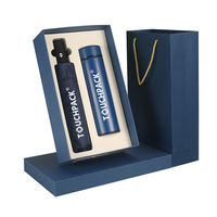Ensemble cadeau d'affaires de luxe, carnet promotionnel avec porte-stylo, parapluie, audio et clé USB pour la fête des pères, cadeau pour homme