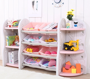 Meubles d'intérieur de maison <span class=keywords><strong>rose</strong></span>, armoire de <span class=keywords><strong>rangement</strong></span> pour jouets d'enfants - Product Image 6